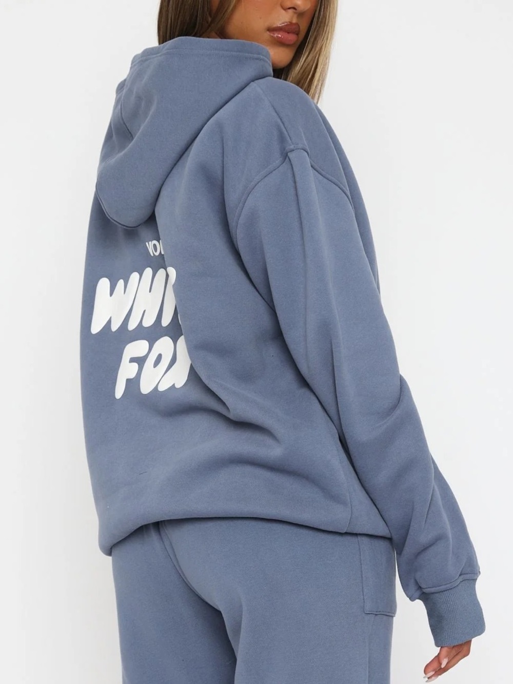 White Fox Boutique Hoodie Vol. 3 Sweater in Ocean size Small/Medium - Picture 9 of 12